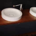 Aménagement de salle de bain à Bayonne vue des vasques